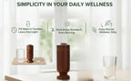 Sugar Balance Wooden Water Glass (100% Natural) OneCart