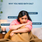 Bath Salt with Epsom & Pink Salt | Better Sleep, Muscle Recovery, Stress Relief | 400g Sazilodeal Online