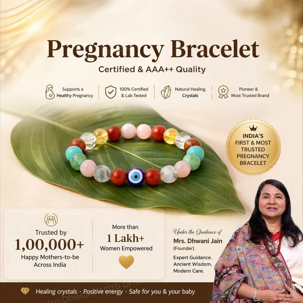 Blessed Conceive & Protection: Pregnancy Bracelet (Spiritual Support for Motherhood Journey)