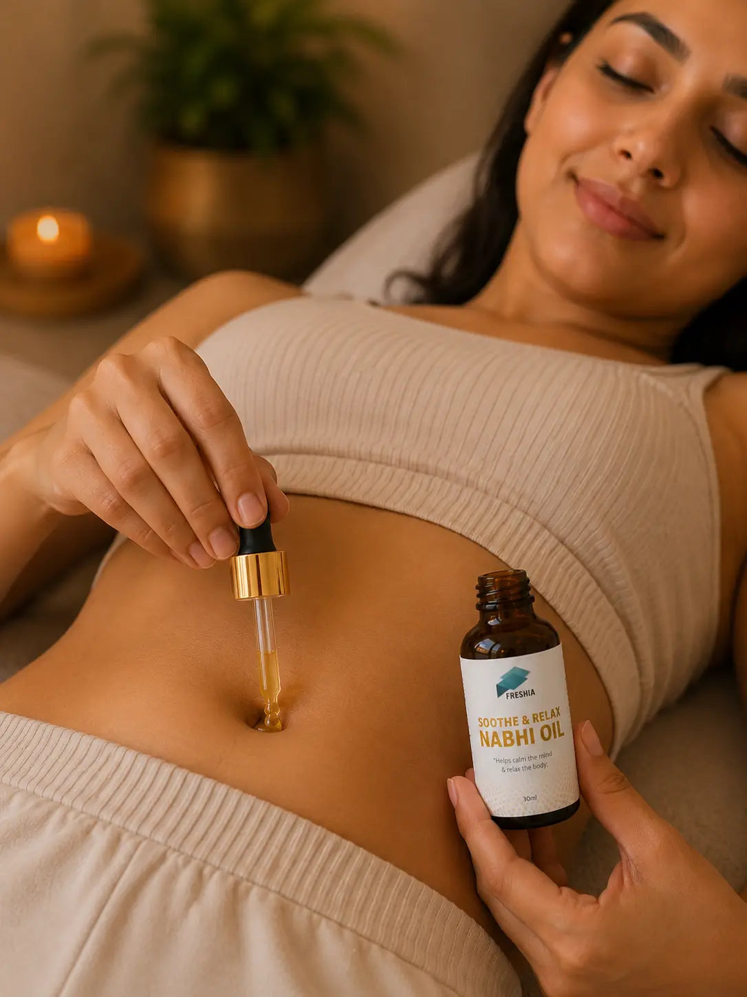 Sleep Inducing Stress Relief Nabhi Oil OneCart