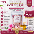 Bath Salt with Epsom & Pink Salt | Better Sleep, Muscle Recovery, Stress Relief | 400g Sazilodeal Online