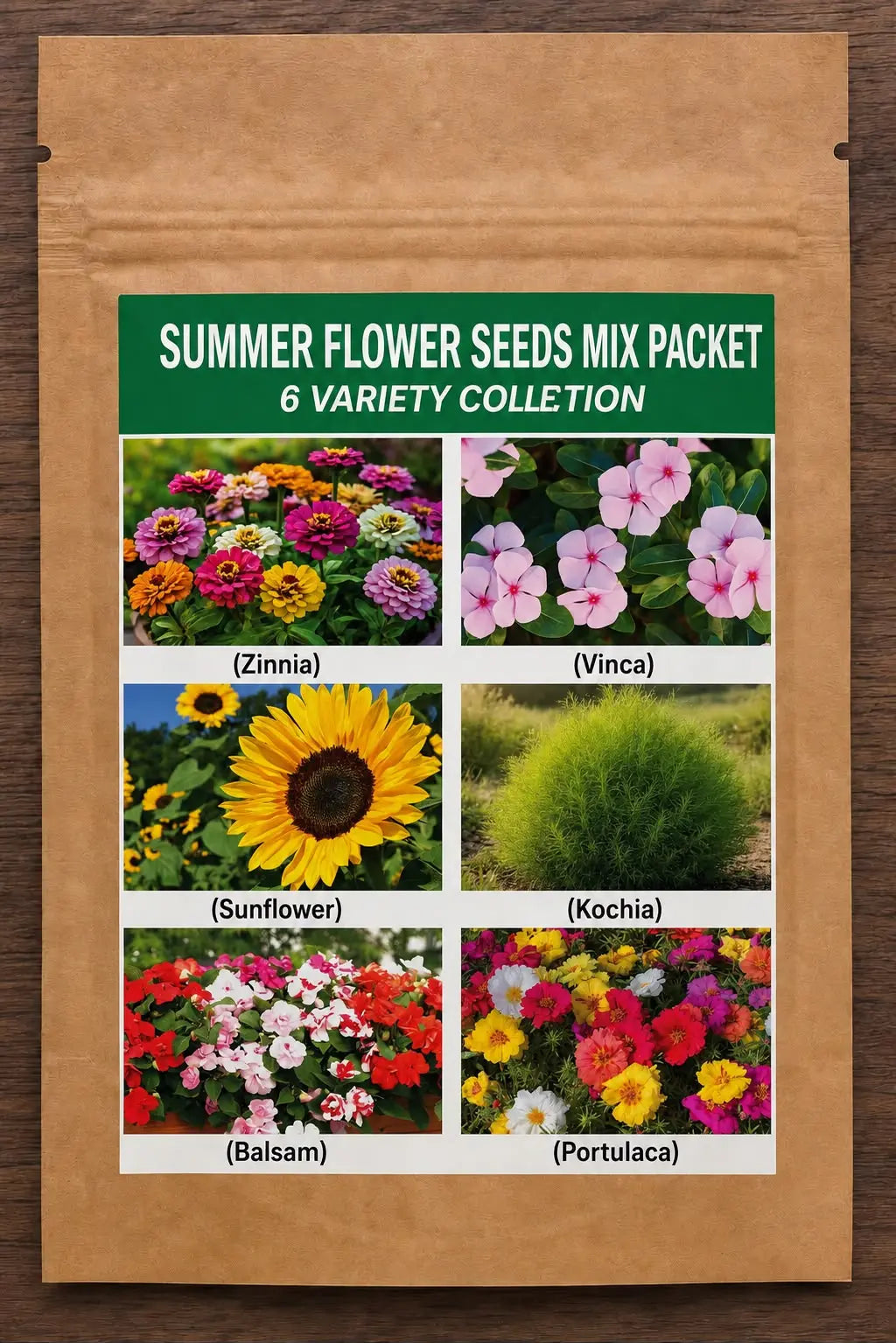 Summer Flower Seeds Mix Packet OneCart